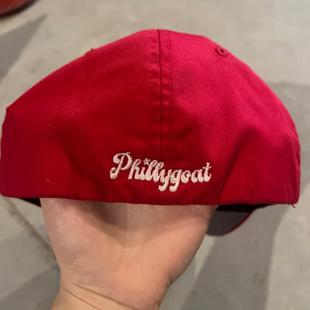 Phillygoat Philadelphia Phillies “Major Baseball‎ Phan” Flexfit Hat - Picture 3 of 4